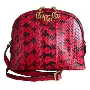 GUCCI Python Dome Bag